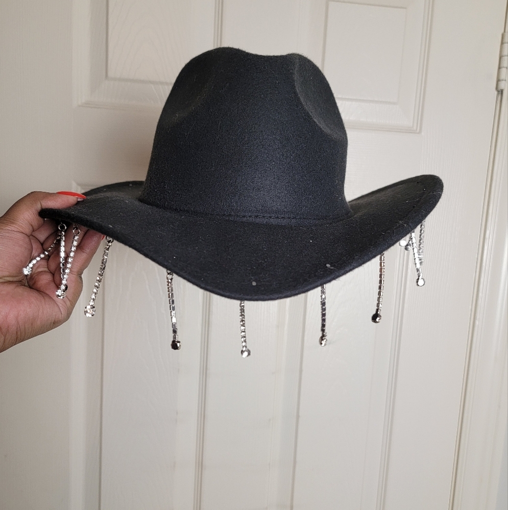 Rhinestone cowboy hat